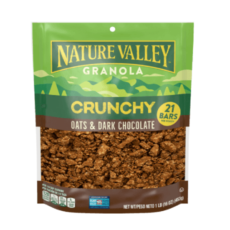 KIND Simple Crunch 100% Whole Grain Oats Gluten Free Dark